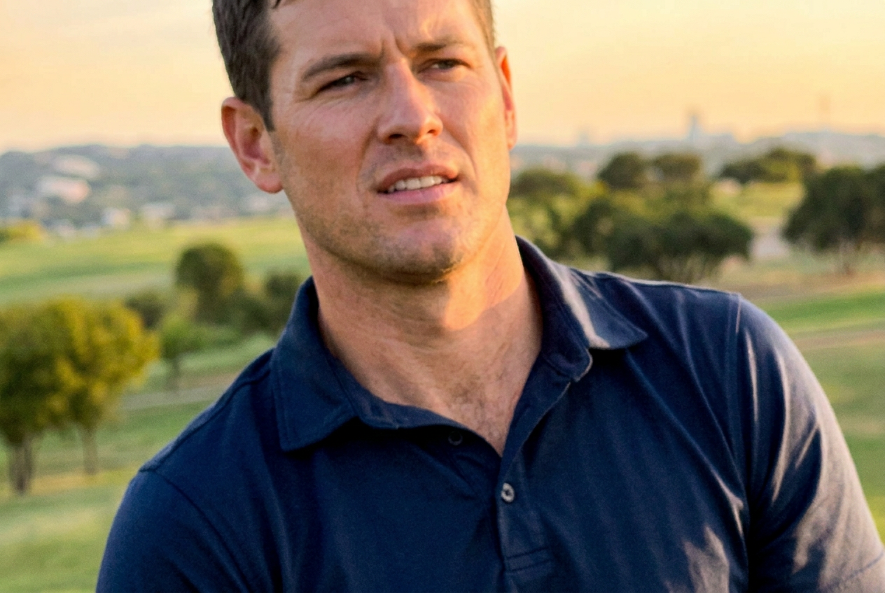 Michael S. at ATX Golf Performance after lowering his scoring average from 92 to 82 in Austin, Texas