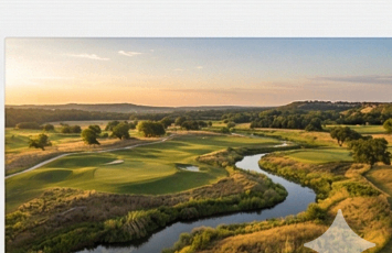 Golf coaching session in Westlake, Austin overlooking the Hill Country