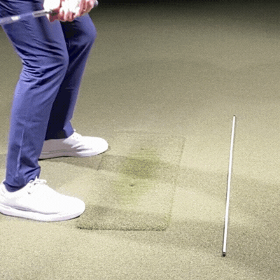 Golf clubface control drill for better shot direction