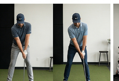 Driver vs iron swing setup and motion differences at ATX Golf Performance Austin
