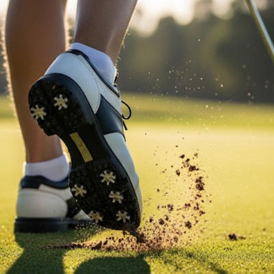 Golf swing analysis foot pressure patterns showing energy transfer for Austin golf instruction
