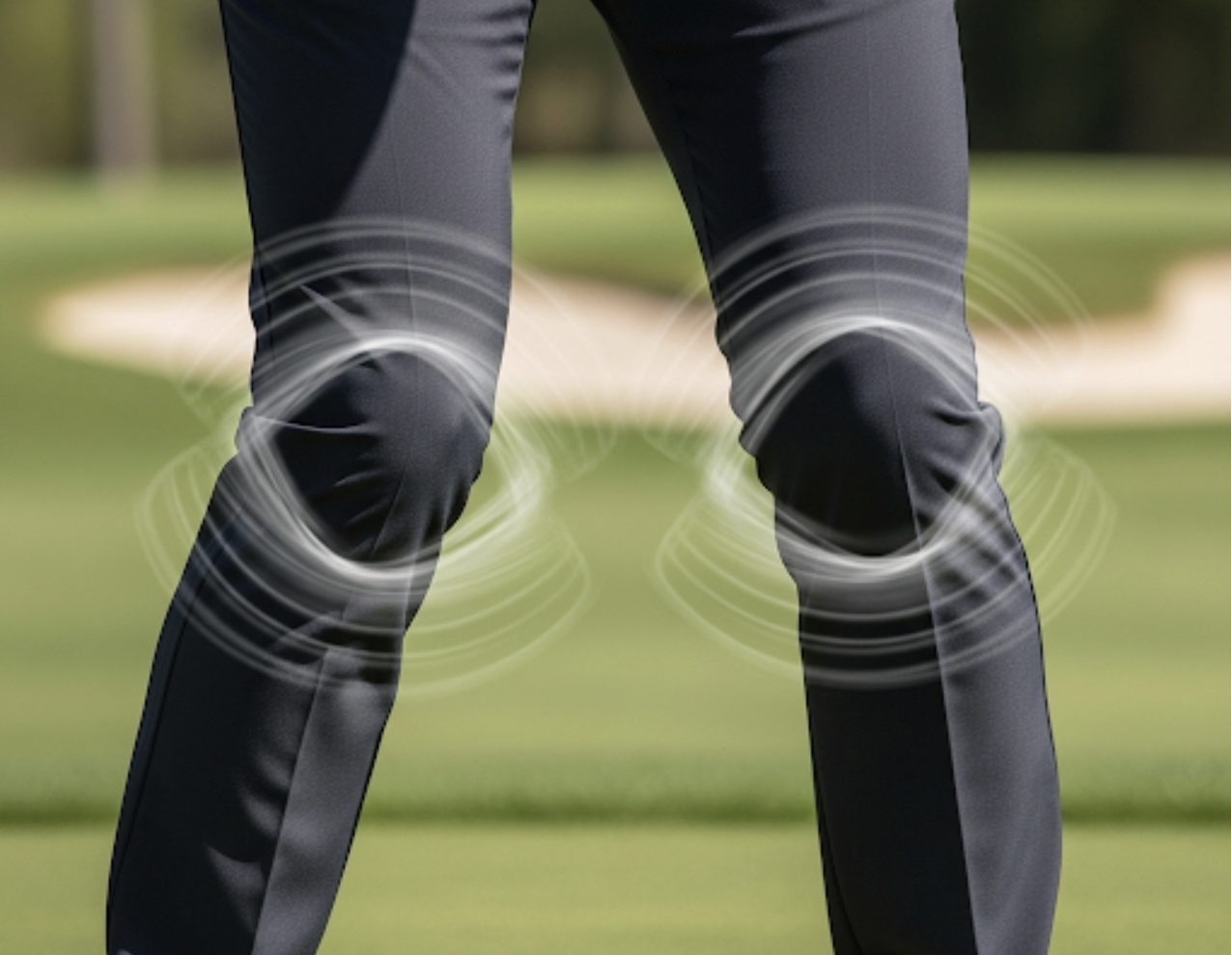 Golf swing analysis of knee movement and joint loading during swing phases
