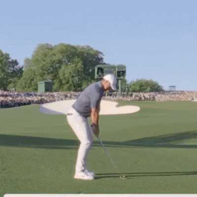 Rory McIlroy Masters win moment demonstrating pressure management