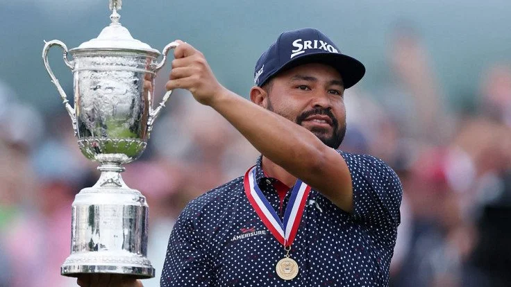 Elite golfer demonstrating mental resilience under pressure