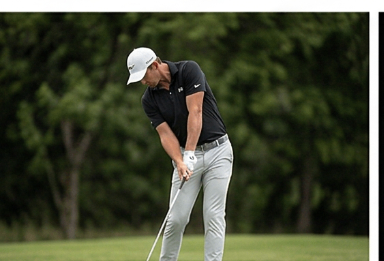 Golfer with rhythm and feel in golf swing at ATX Golf Performance Austin