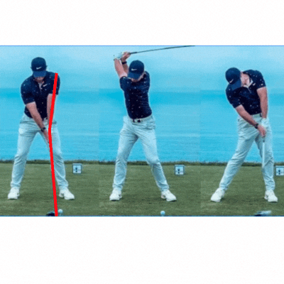 Rory McIlroy driver swing thought analysis during Irish Open