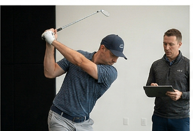 Lead wrist structure and clubface position in golf backswing at ATX Golf Performance Austin